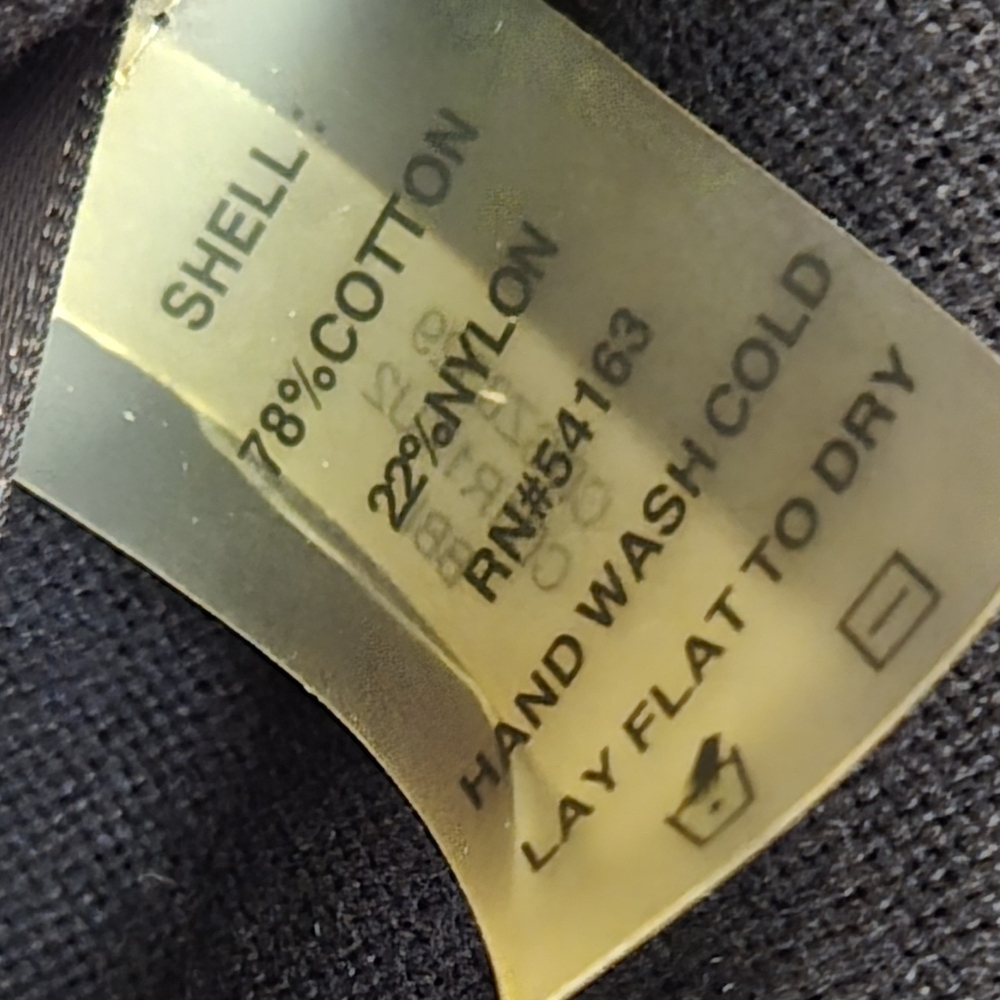 Calvin Klein Black Sequin Crop Cardigan Sweater Shrug - Picture 7 of 11